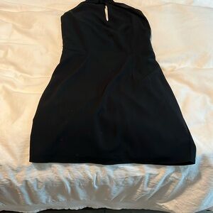 Abercrombie & Fitch Black Halter Sheath Dress